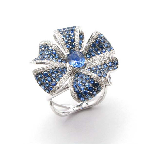 Precious Stone with Diamond Jewelry
