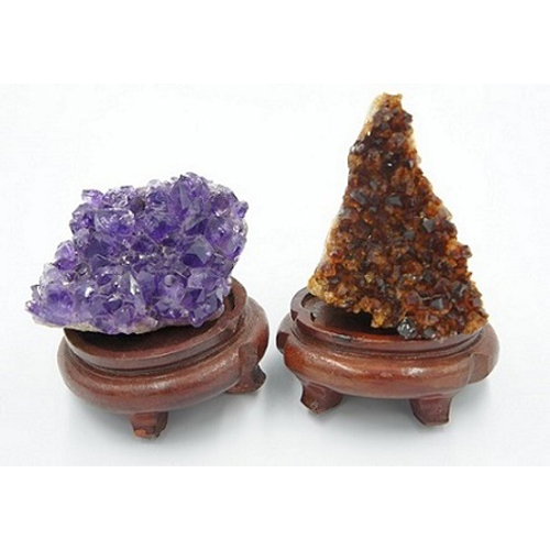 Natural stone cluster